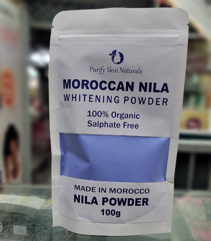 Moroccan Blue Nila Skin Whitening Powder