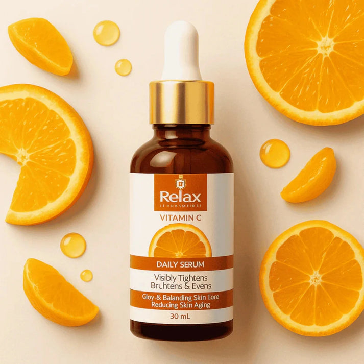 Relax UK Vitamin C Face Serum 30ml glow